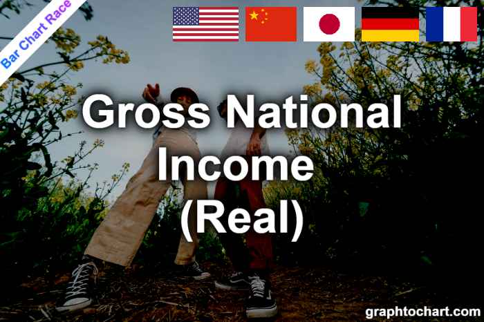 Bar Chart Race of "Gross National Income (Real)"